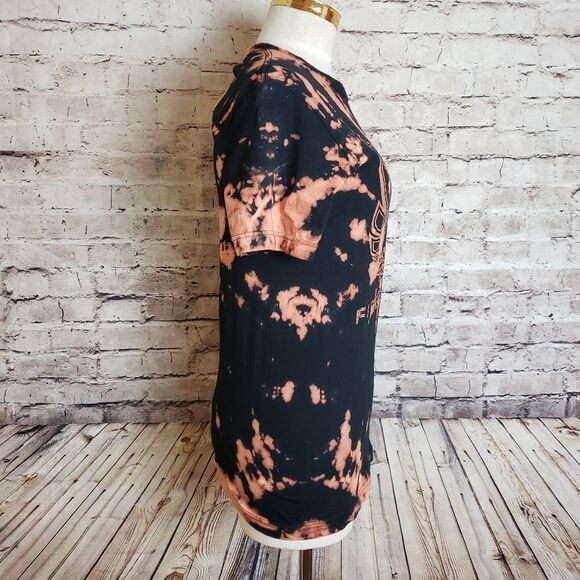 Custom Bleach Dye Firebird Short Sleeve Shirt - Picture 3 of 6